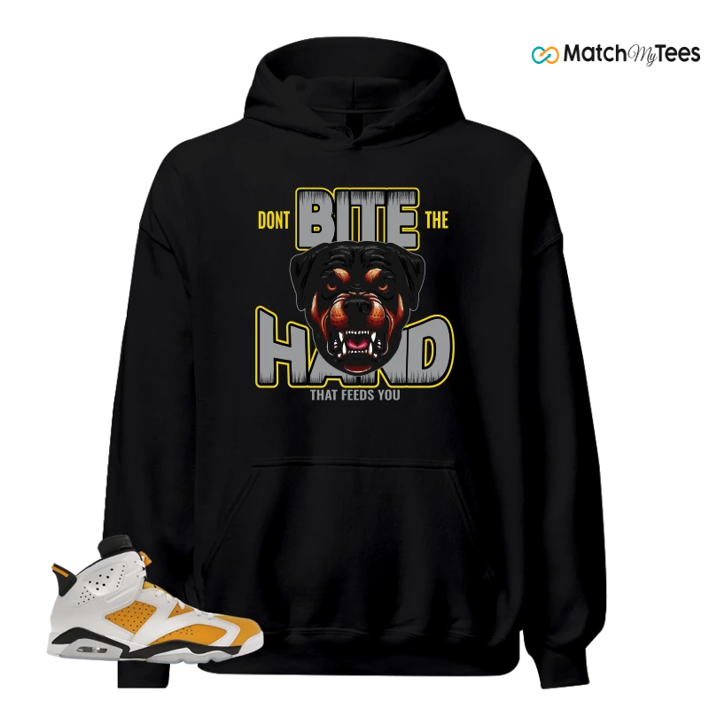 NIKE AIR JORDAN 6 YELLOW OCHRE SNEAKER Matching Tees hoodie