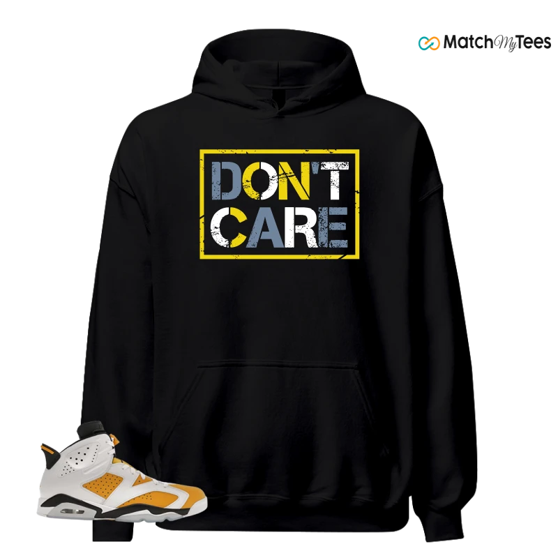 NIKE AIR JORDAN 6 YELLOW OCHRE SNEAKER Matching Tees hoodie