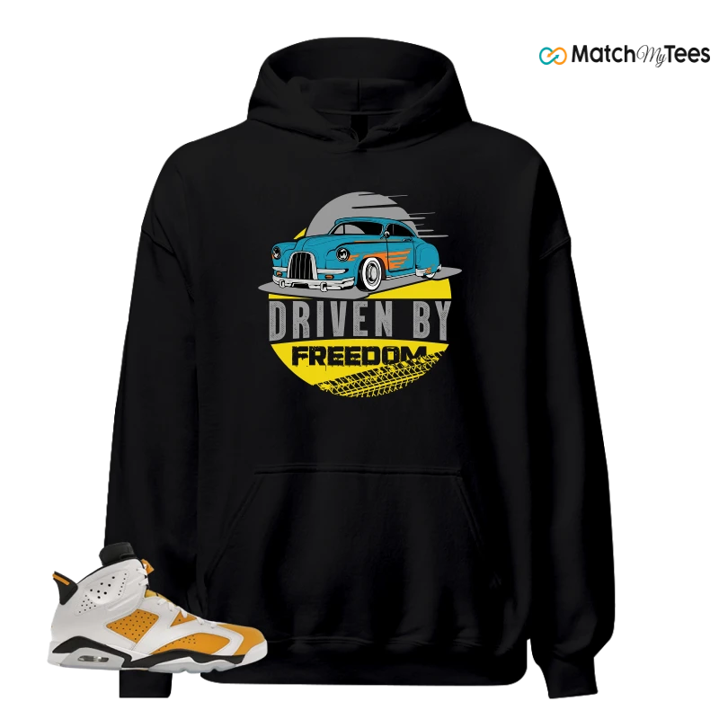 NIKE AIR JORDAN 6 YELLOW OCHRE SNEAKER Matching Tees hoodie