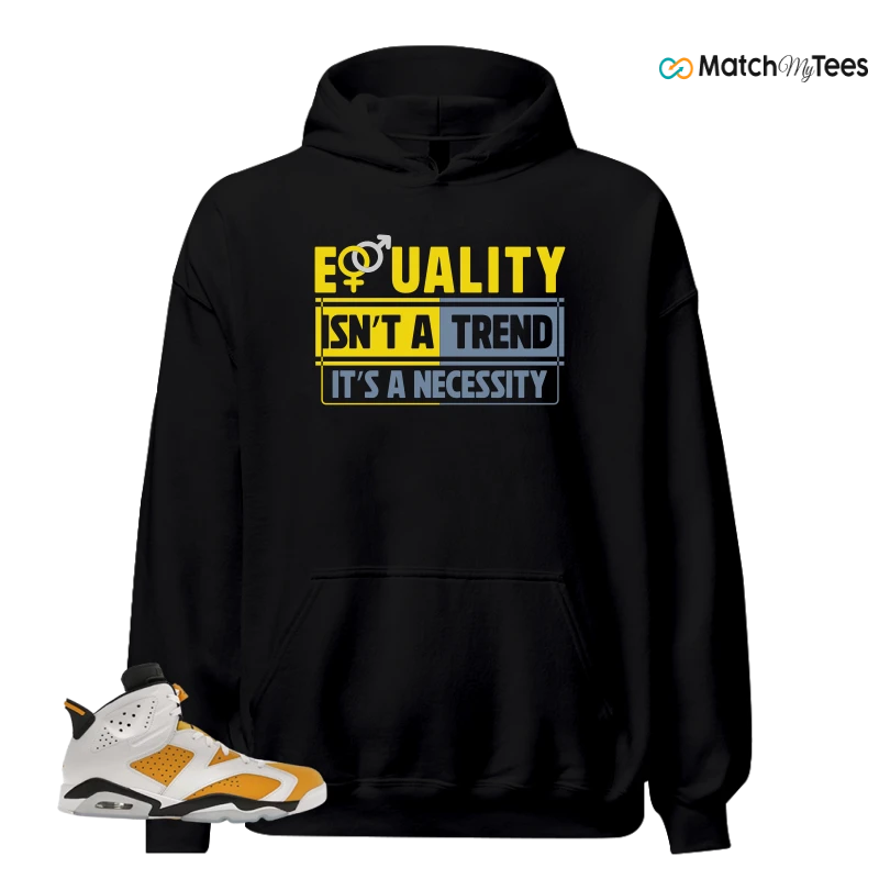 NIKE AIR JORDAN 6 YELLOW OCHRE SNEAKER Matching Tees hoodie