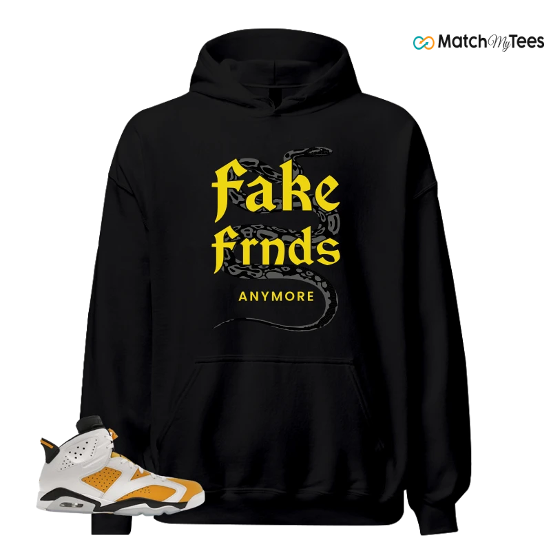 NIKE AIR JORDAN 6 YELLOW OCHRE SNEAKER Matching Tees hoodie