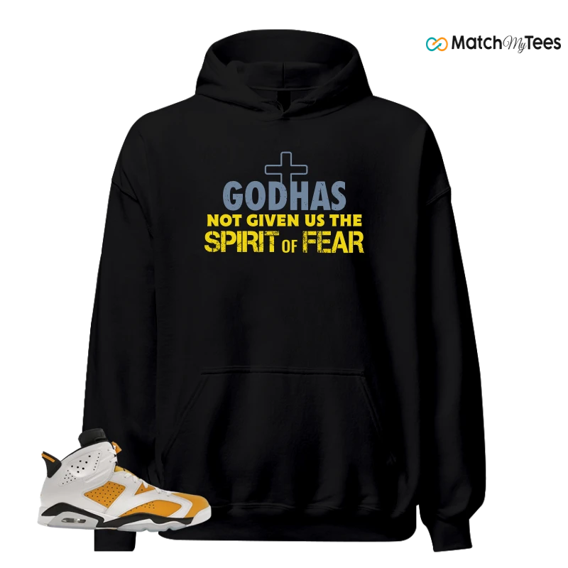 NIKE AIR JORDAN 6 YELLOW OCHRE SNEAKER Matching Tees hoodie