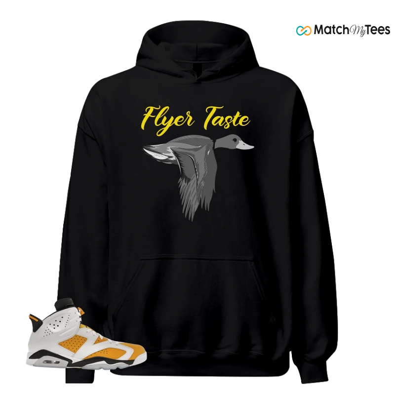 NIKE AIR JORDAN 6 YELLOW OCHRE SNEAKER Matching Tees hoodie
