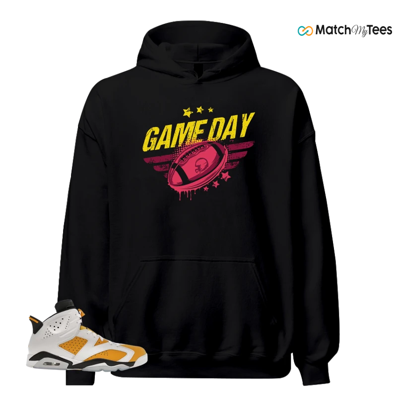 NIKE AIR JORDAN 6 YELLOW OCHRE SNEAKER Matching Tees hoodie