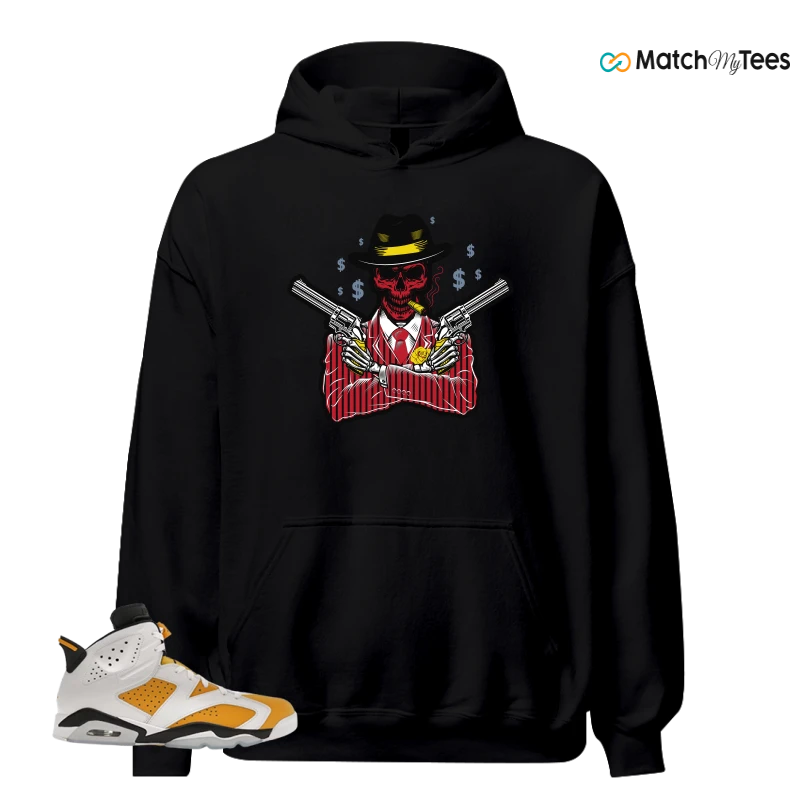 NIKE AIR JORDAN 6 YELLOW OCHRE SNEAKER Matching Tees hoodie