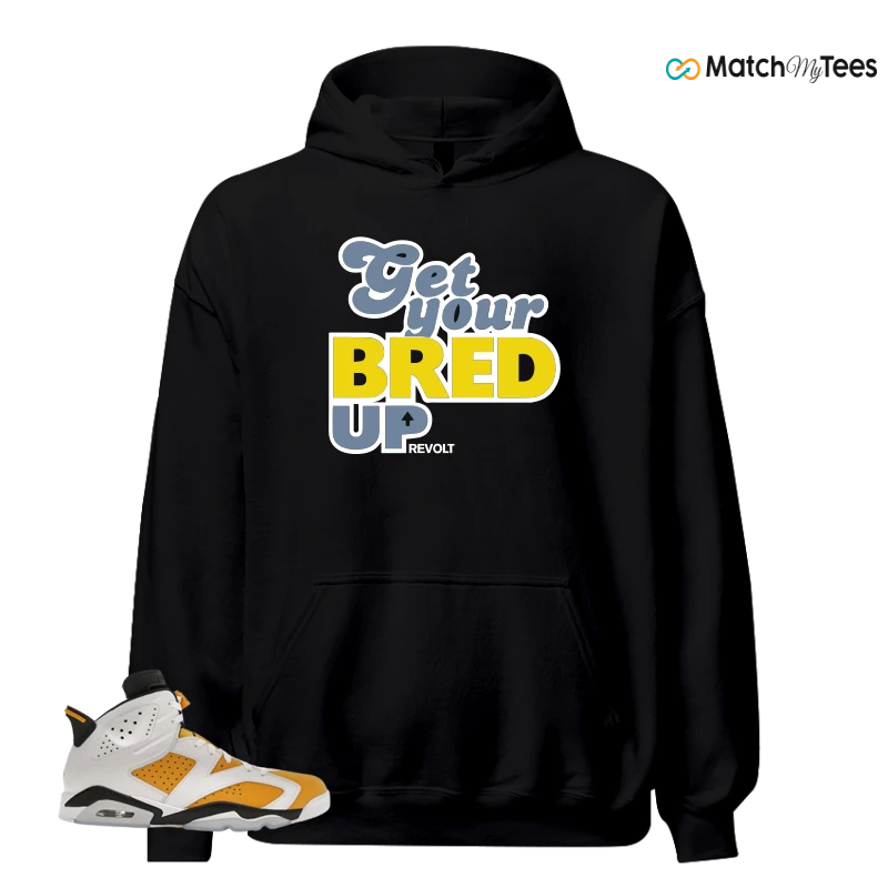 NIKE AIR JORDAN 6 YELLOW OCHRE SNEAKER Matching Tees hoodie
