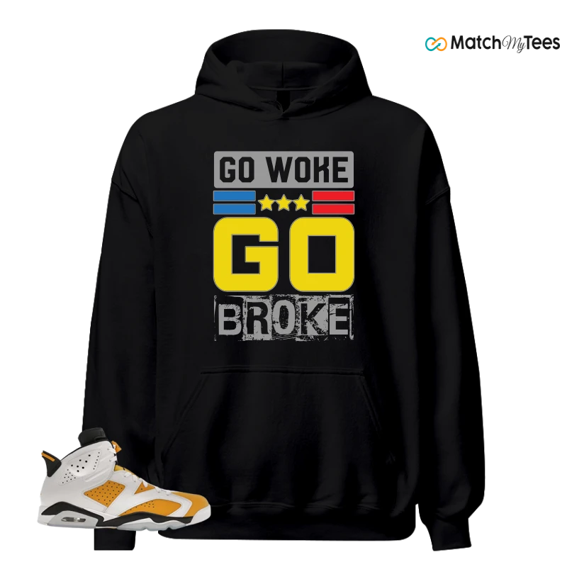 NIKE AIR JORDAN 6 YELLOW OCHRE SNEAKER Matching Tees hoodie