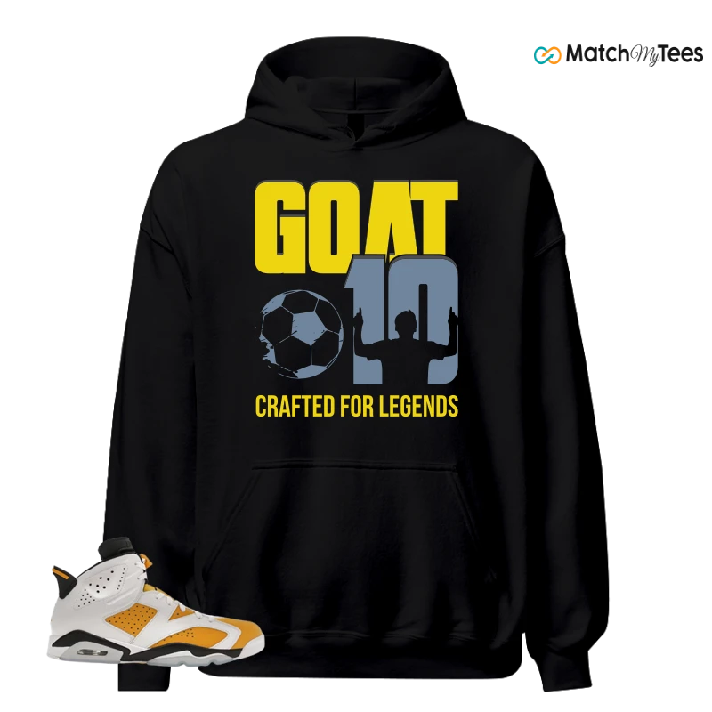 NIKE AIR JORDAN 6 YELLOW OCHRE SNEAKER Matching Tees hoodie