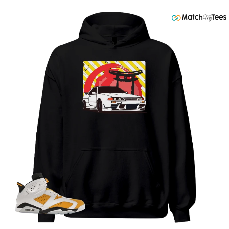 NIKE AIR JORDAN 6 YELLOW OCHRE SNEAKER Matching Tees hoodie