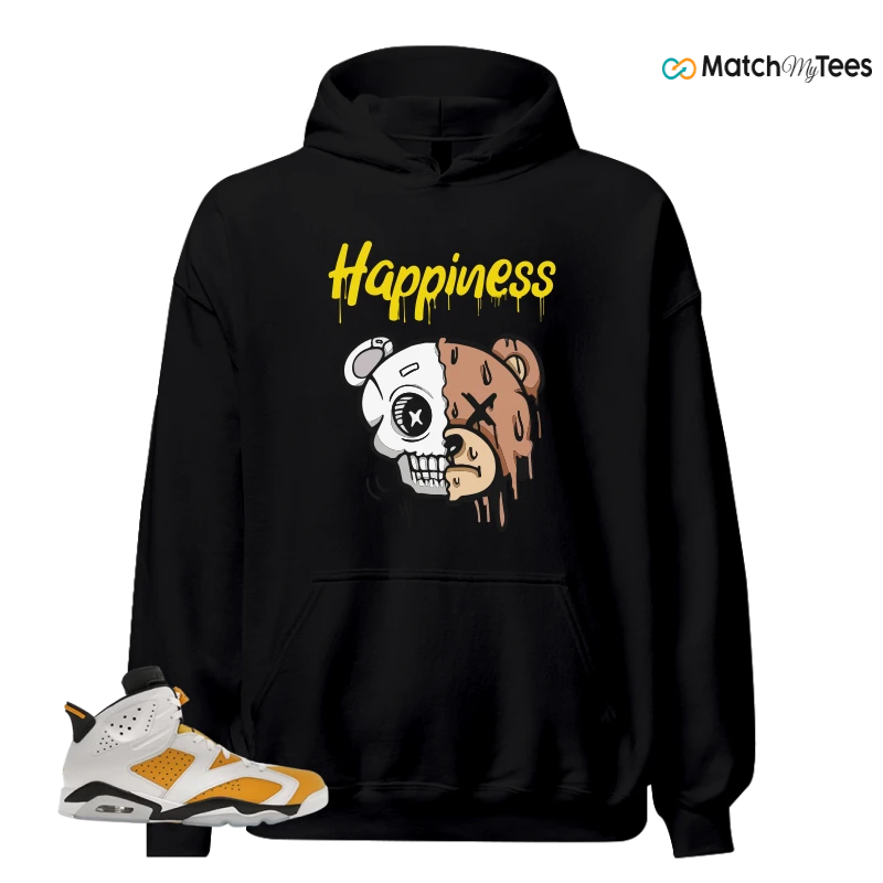 NIKE AIR JORDAN 6 YELLOW OCHRE SNEAKER Matching Tees hoodie