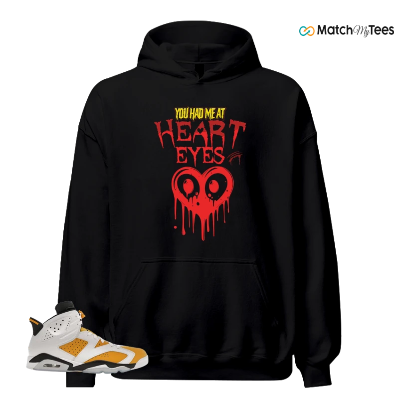 NIKE AIR JORDAN 6 YELLOW OCHRE SNEAKER Matching Tees hoodie