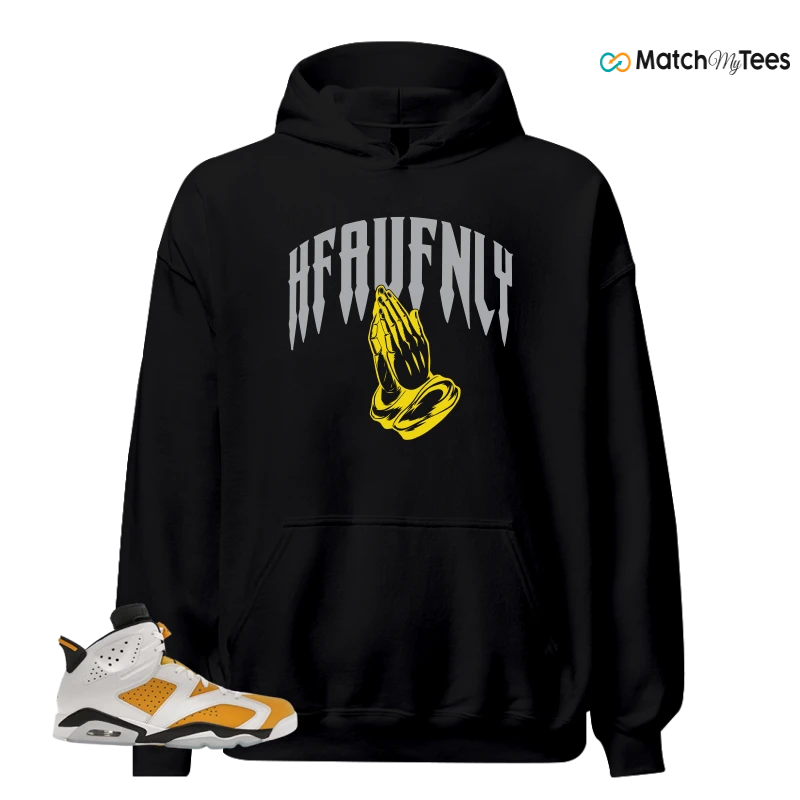 NIKE AIR JORDAN 6 YELLOW OCHRE SNEAKER Matching Tees hoodie