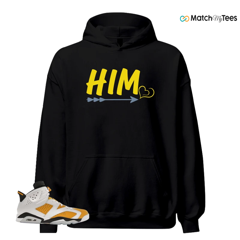 NIKE AIR JORDAN 6 YELLOW OCHRE SNEAKER Matching Tees hoodie