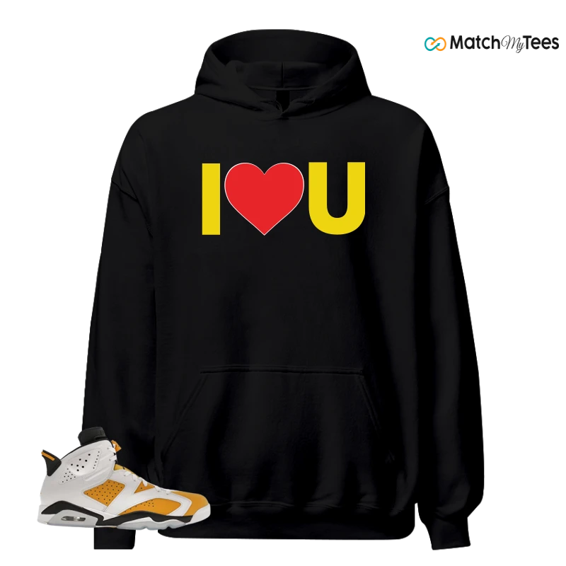 NIKE AIR JORDAN 6 YELLOW OCHRE SNEAKER Matching Tees hoodie