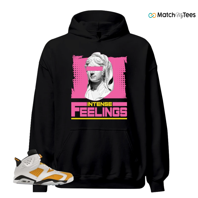 NIKE AIR JORDAN 6 YELLOW OCHRE SNEAKER Matching Tees hoodie