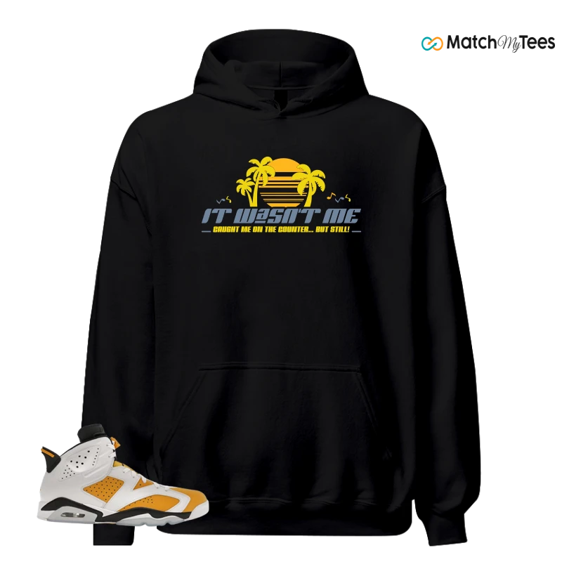 NIKE AIR JORDAN 6 YELLOW OCHRE SNEAKER Matching Tees hoodie