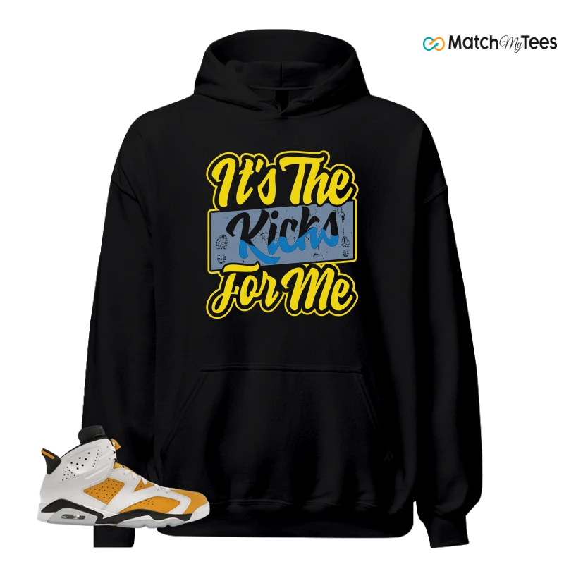NIKE AIR JORDAN 6 YELLOW OCHRE SNEAKER Matching Tees hoodie