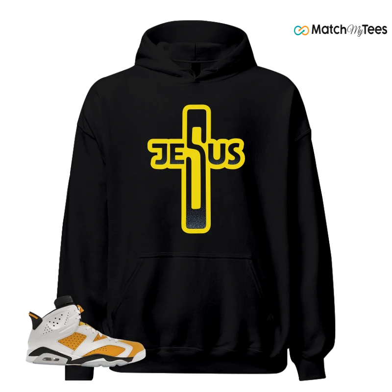 NIKE AIR JORDAN 6 YELLOW OCHRE SNEAKER Matching Tees hoodie