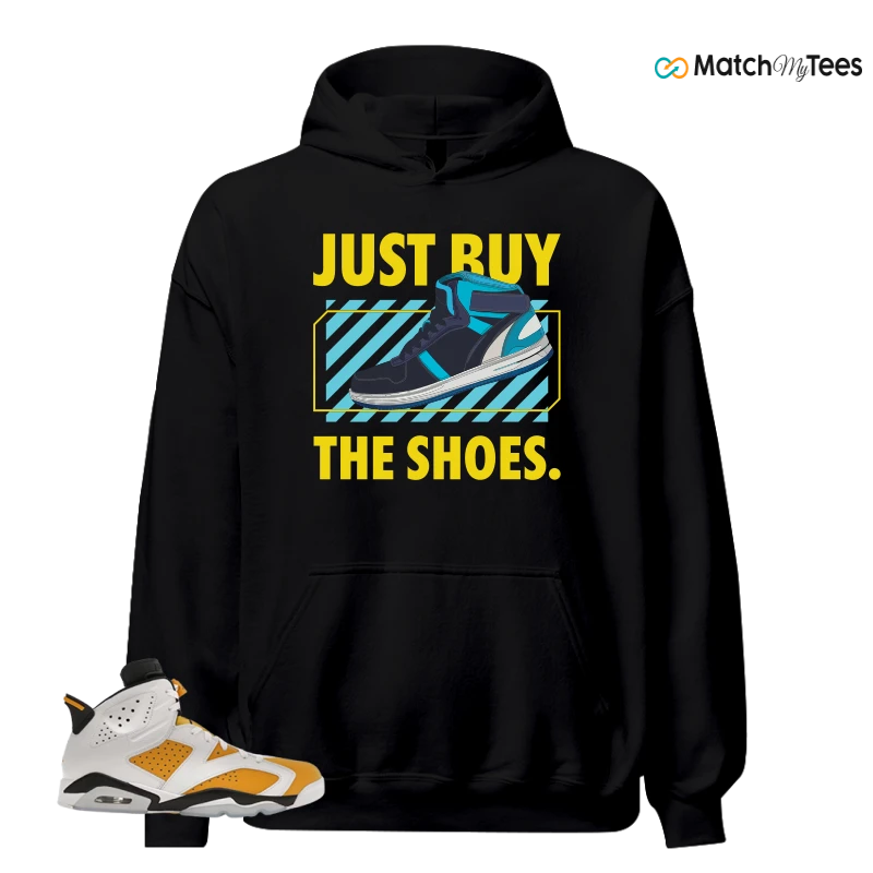 NIKE AIR JORDAN 6 YELLOW OCHRE SNEAKER Matching Tees hoodie