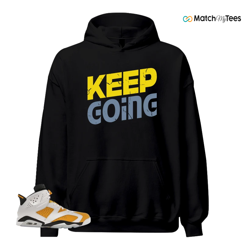 NIKE AIR JORDAN 6 YELLOW OCHRE SNEAKER Matching Tees hoodie