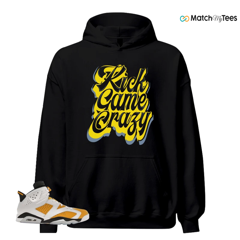 NIKE AIR JORDAN 6 YELLOW OCHRE SNEAKER Matching Tees hoodie