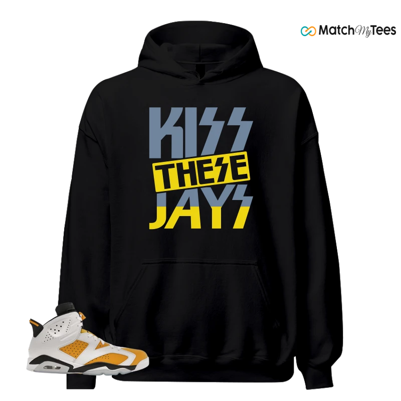 NIKE AIR JORDAN 6 YELLOW OCHRE SNEAKER Matching Tees hoodie