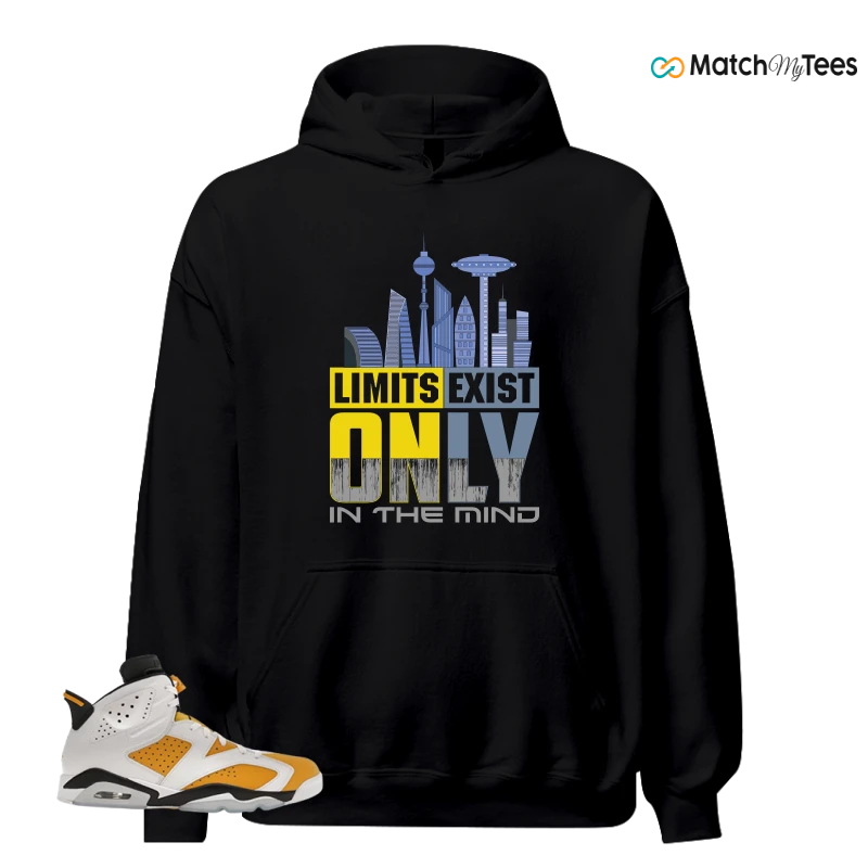 NIKE AIR JORDAN 6 YELLOW OCHRE SNEAKER Matching Tees hoodie