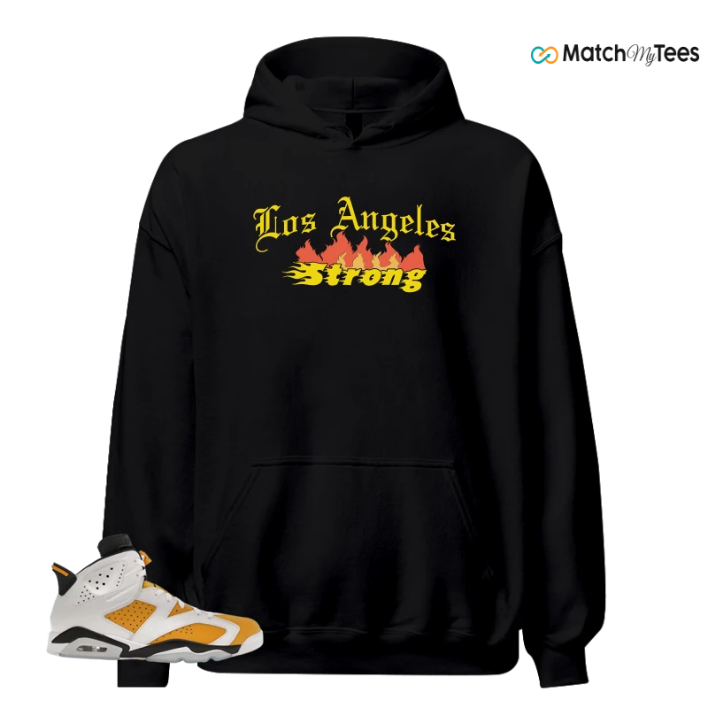 NIKE AIR JORDAN 6 YELLOW OCHRE SNEAKER Matching Tees hoodie