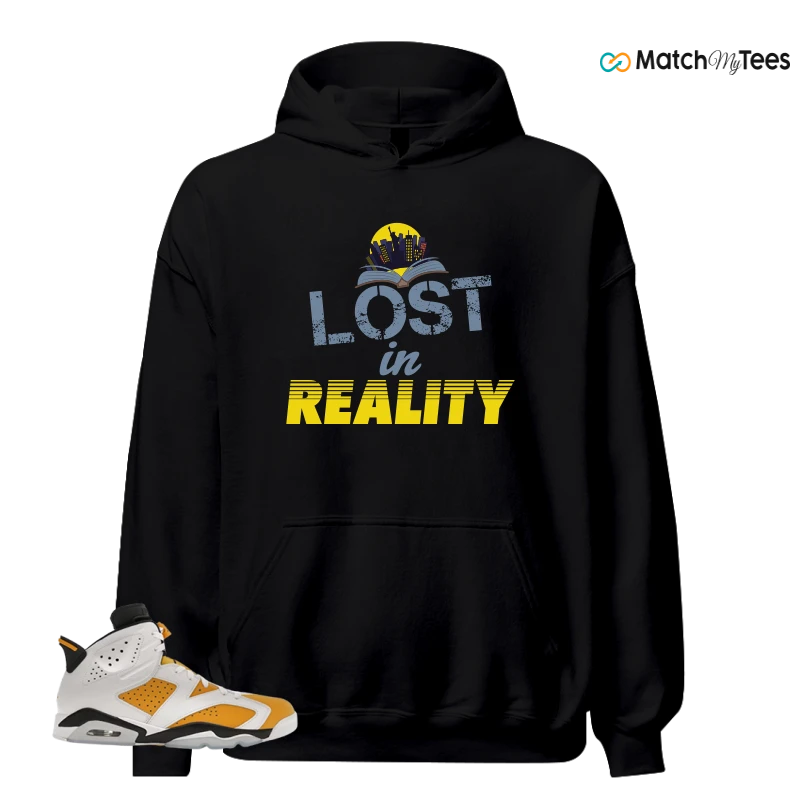 NIKE AIR JORDAN 6 YELLOW OCHRE SNEAKER Matching Tees hoodie