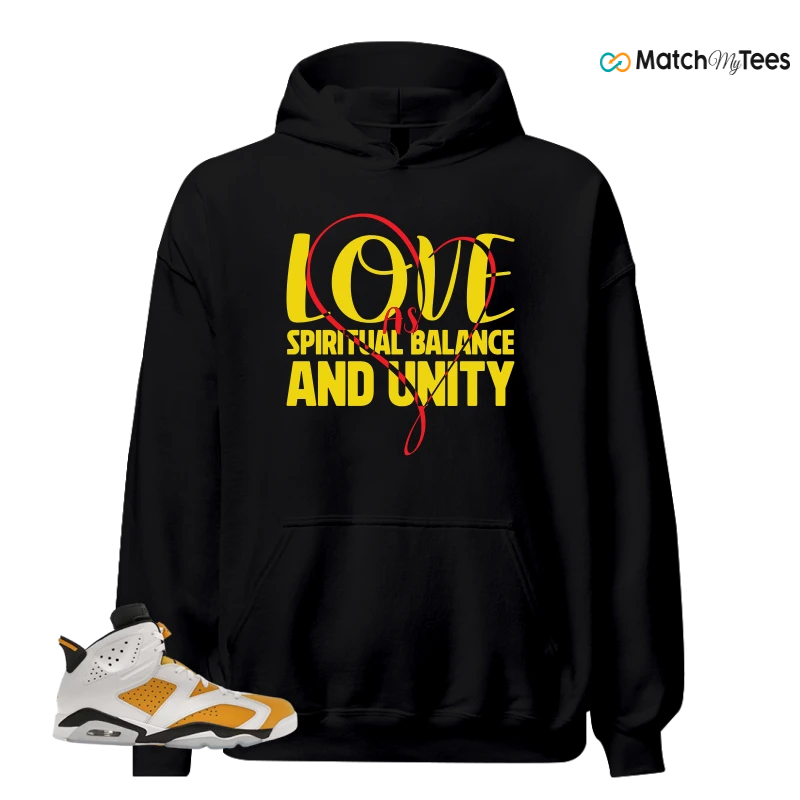 NIKE AIR JORDAN 6 YELLOW OCHRE SNEAKER Matching Tees hoodie