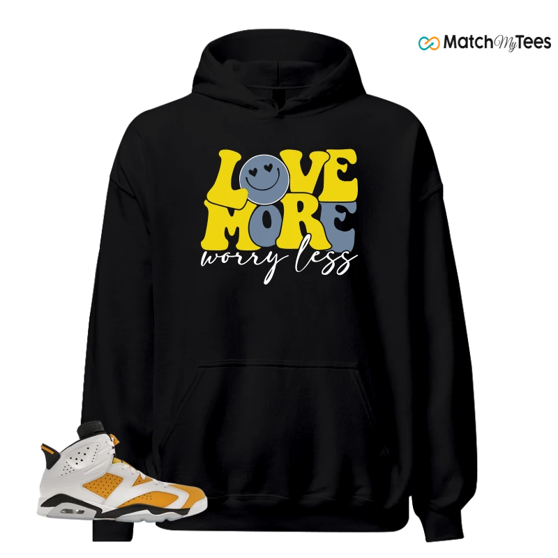 NIKE AIR JORDAN 6 YELLOW OCHRE SNEAKER Matching Tees hoodie