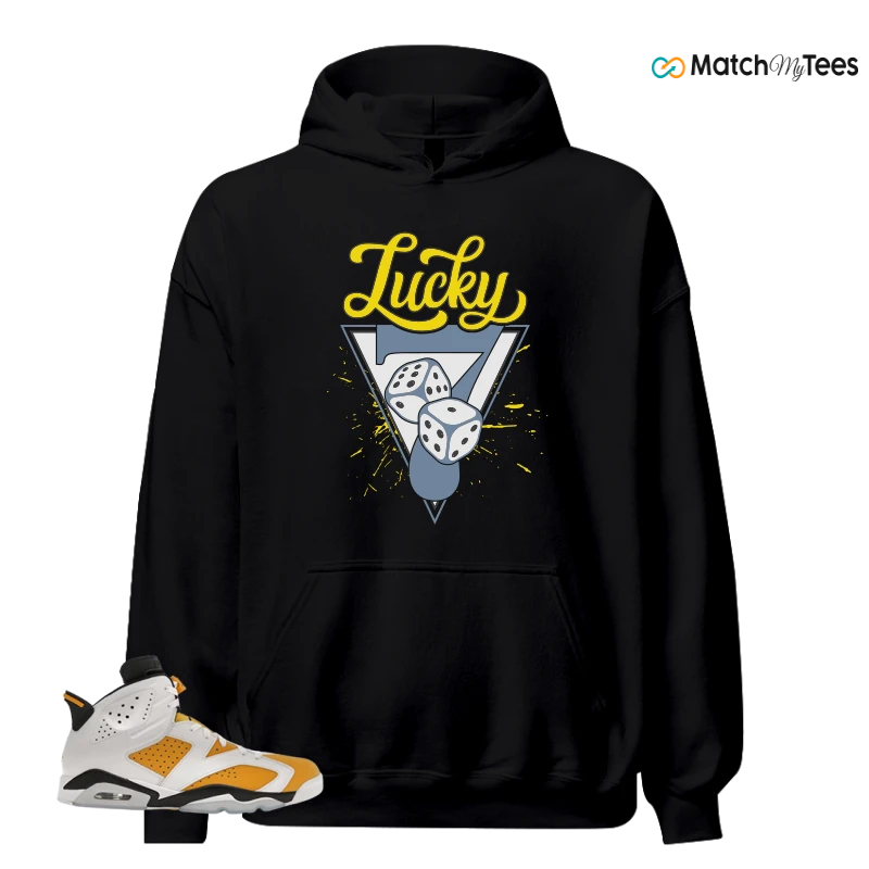 NIKE AIR JORDAN 6 YELLOW OCHRE SNEAKER Matching Tees hoodie