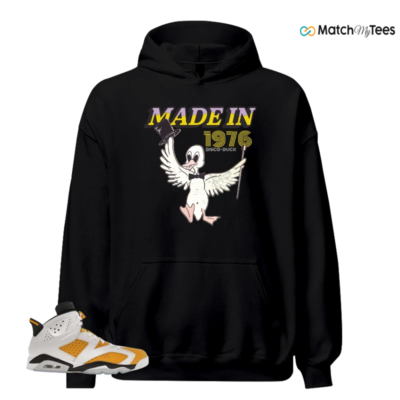 NIKE AIR JORDAN 6 YELLOW OCHRE SNEAKER Matching Tees hoodie