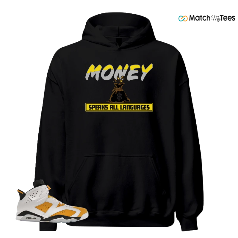 NIKE AIR JORDAN 6 YELLOW OCHRE SNEAKER Matching Tees hoodie