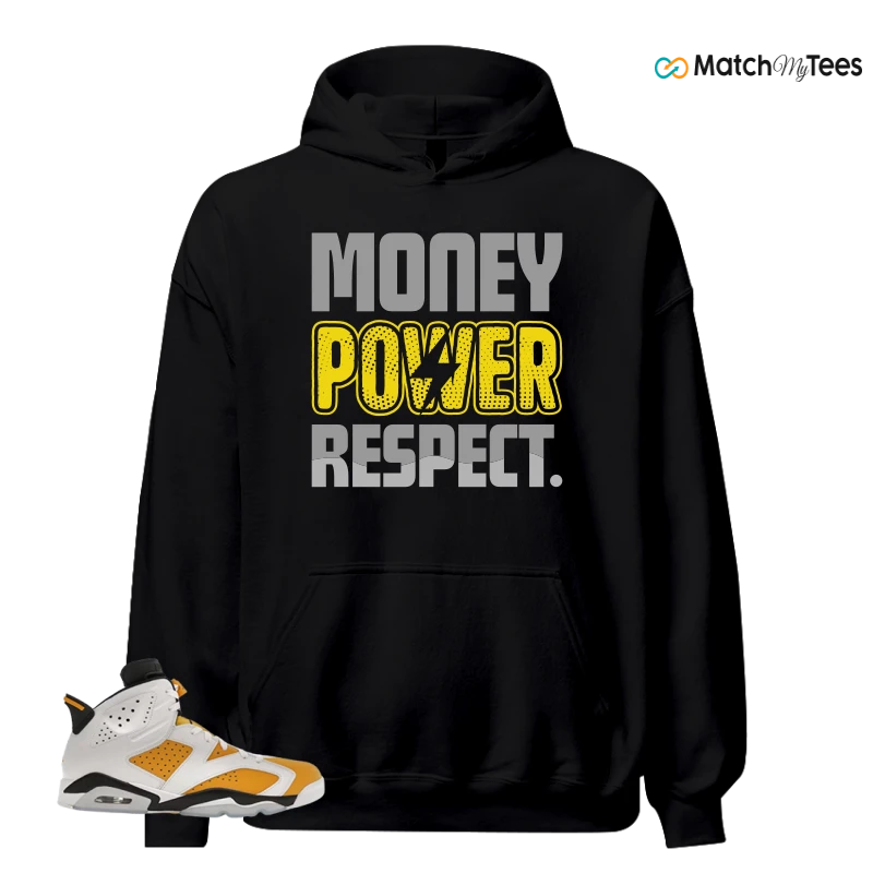 NIKE AIR JORDAN 6 YELLOW OCHRE SNEAKER Matching Tees hoodie