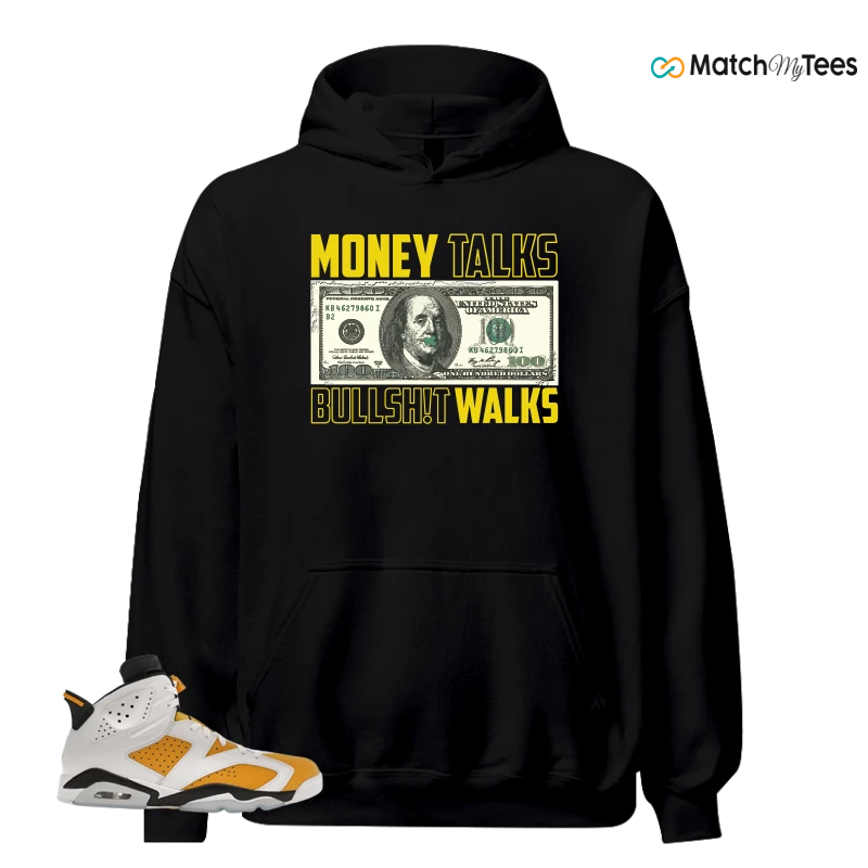NIKE AIR JORDAN 6 YELLOW OCHRE SNEAKER Matching Tees hoodie