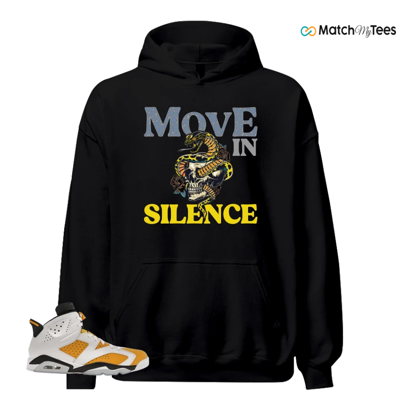 NIKE AIR JORDAN 6 YELLOW OCHRE SNEAKER Matching Tees hoodie