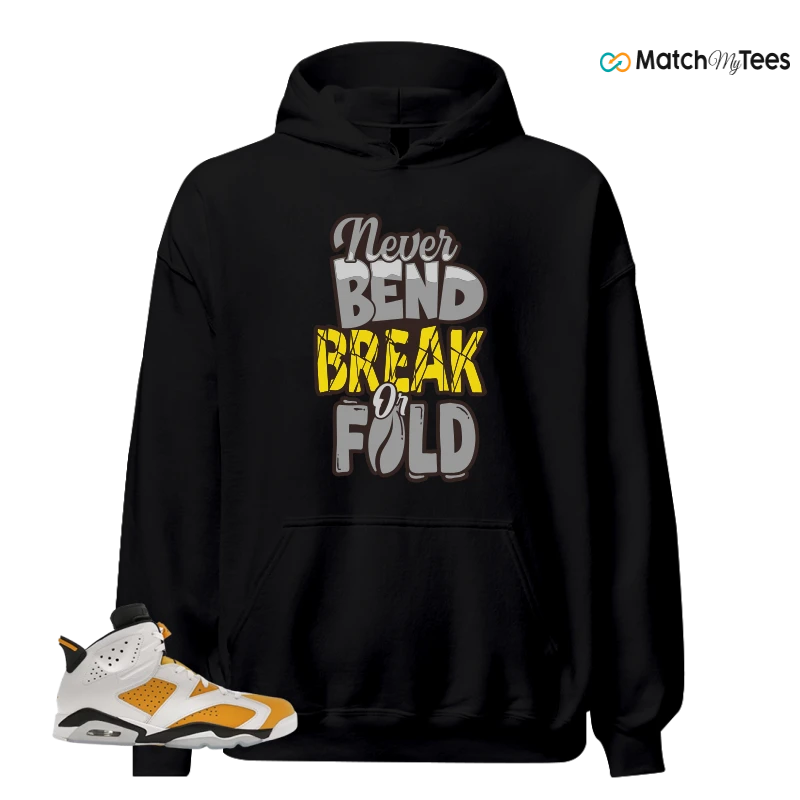 NIKE AIR JORDAN 6 YELLOW OCHRE SNEAKER Matching Tees hoodie