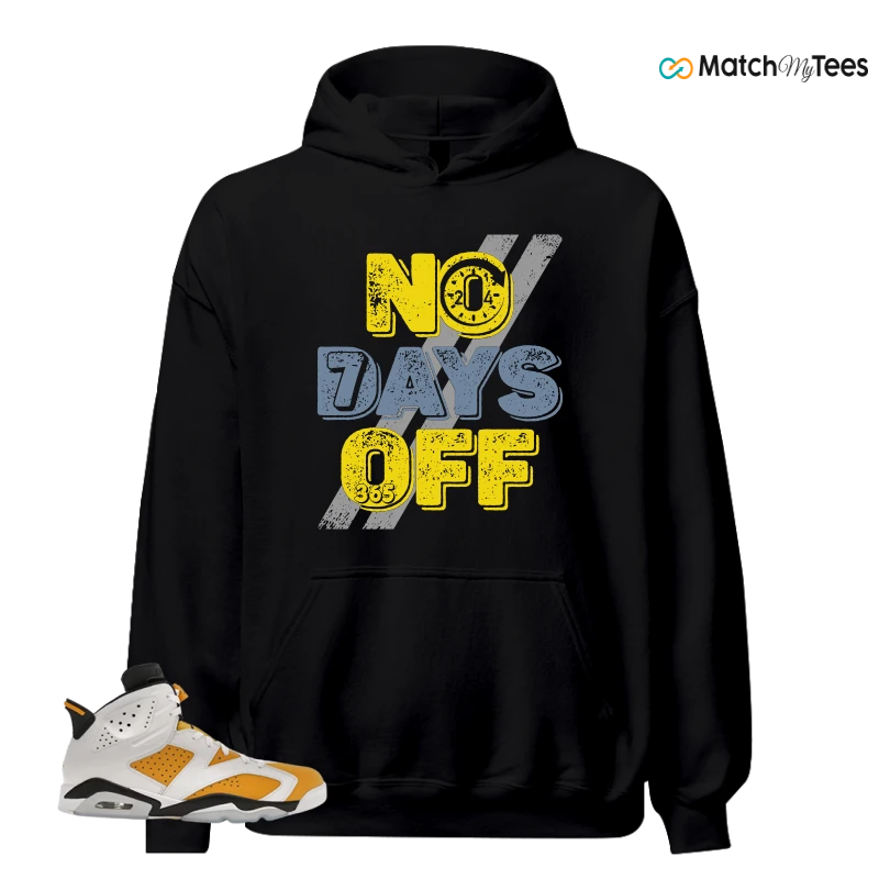 NIKE AIR JORDAN 6 YELLOW OCHRE SNEAKER Matching Tees hoodie