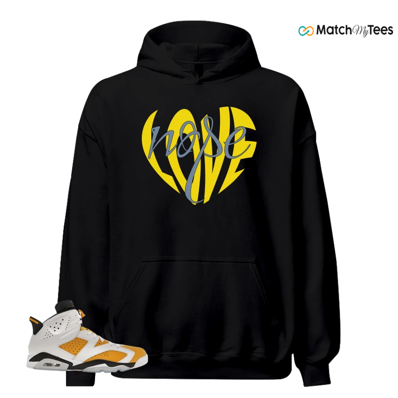 NIKE AIR JORDAN 6 YELLOW OCHRE SNEAKER Matching Tees hoodie