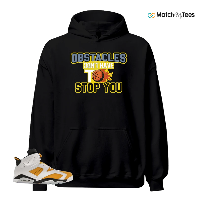 NIKE AIR JORDAN 6 YELLOW OCHRE SNEAKER Matching Tees hoodie