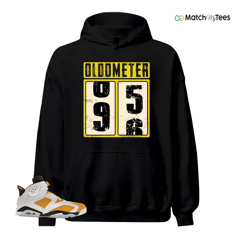 NIKE AIR JORDAN 6 YELLOW OCHRE SNEAKER Matching Tees hoodie