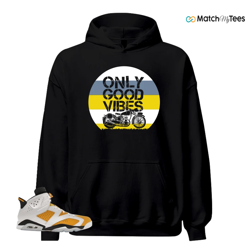 NIKE AIR JORDAN 6 YELLOW OCHRE SNEAKER Matching Tees hoodie