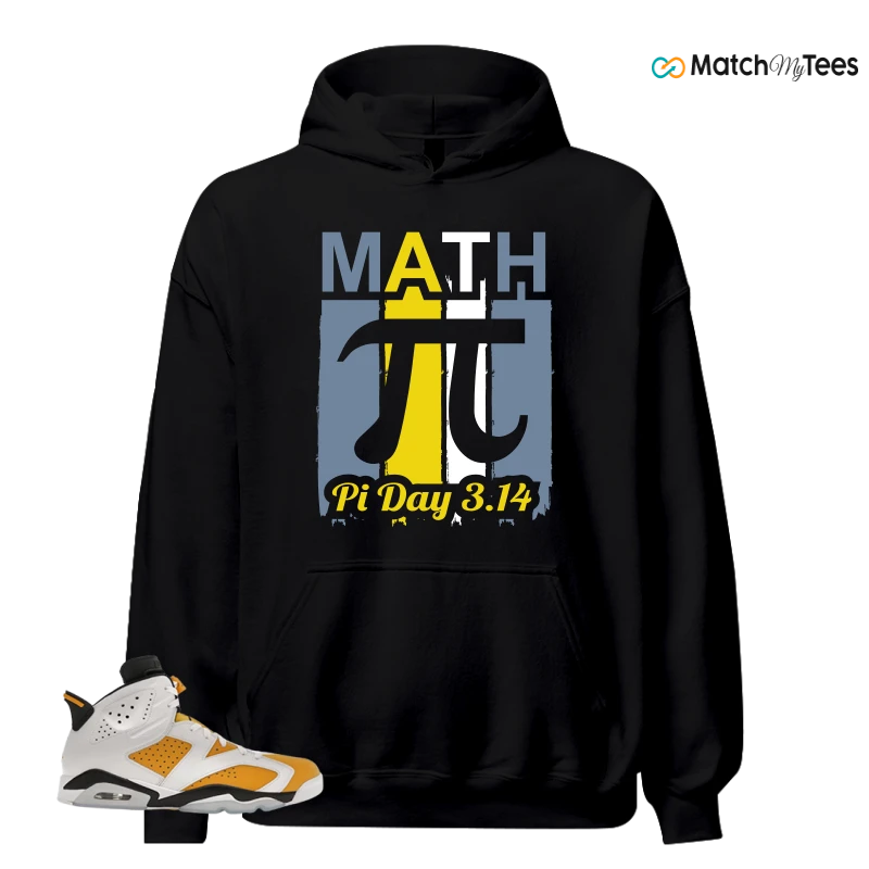 NIKE AIR JORDAN 6 YELLOW OCHRE SNEAKER Matching Tees hoodie