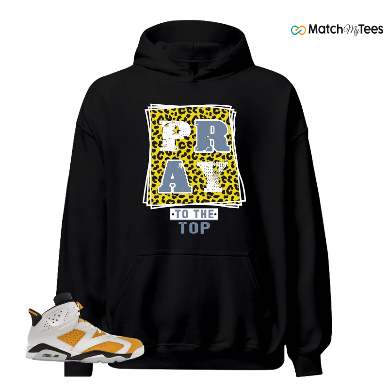 NIKE AIR JORDAN 6 YELLOW OCHRE SNEAKER Matching Tees hoodie