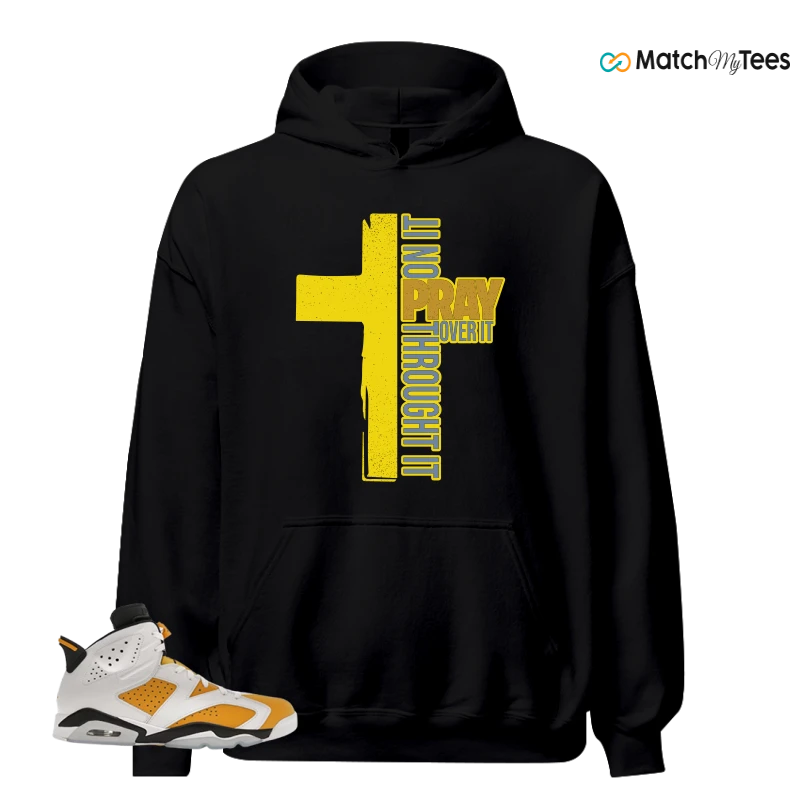 NIKE AIR JORDAN 6 YELLOW OCHRE SNEAKER Matching Tees hoodie