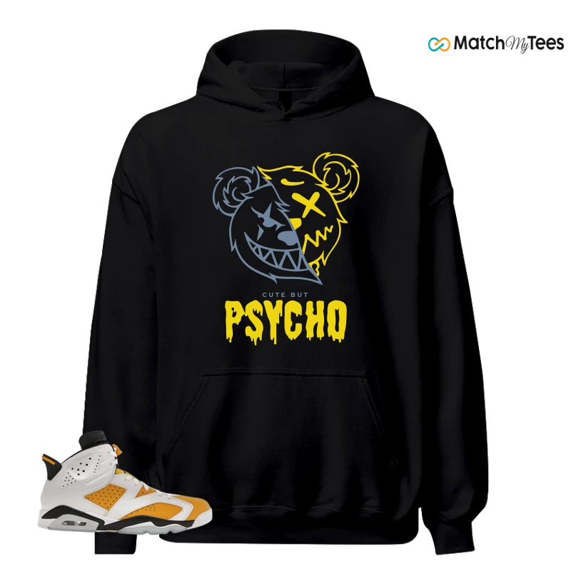 NIKE AIR JORDAN 6 YELLOW OCHRE SNEAKER Matching Tees hoodie
