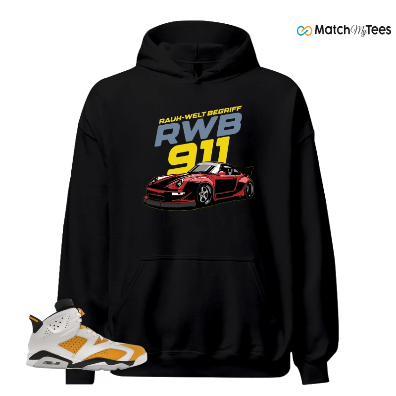 NIKE AIR JORDAN 6 YELLOW OCHRE SNEAKER Matching Tees hoodie