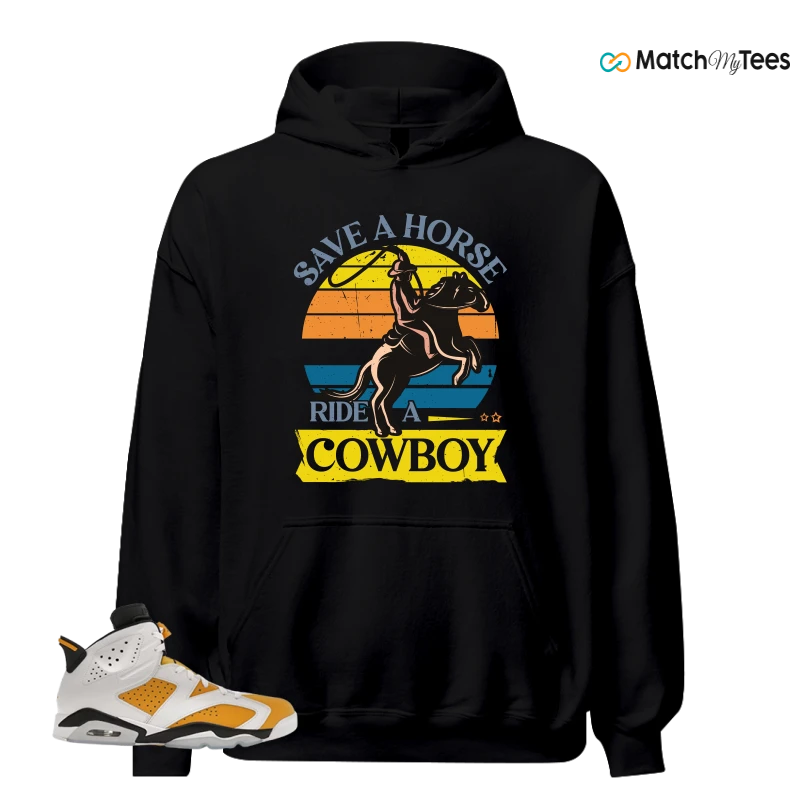 NIKE AIR JORDAN 6 YELLOW OCHRE SNEAKER Matching Tees hoodie
