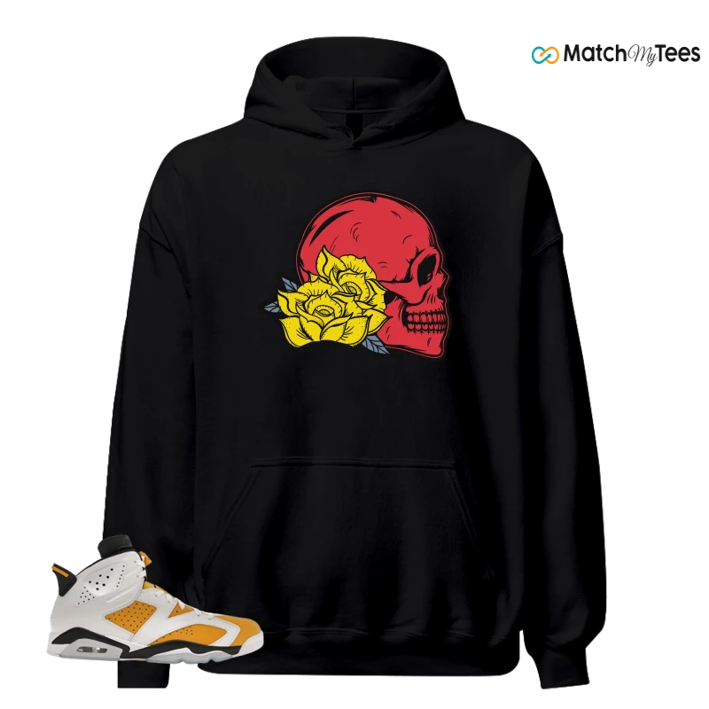 NIKE AIR JORDAN 6 YELLOW OCHRE SNEAKER Matching Tees hoodie